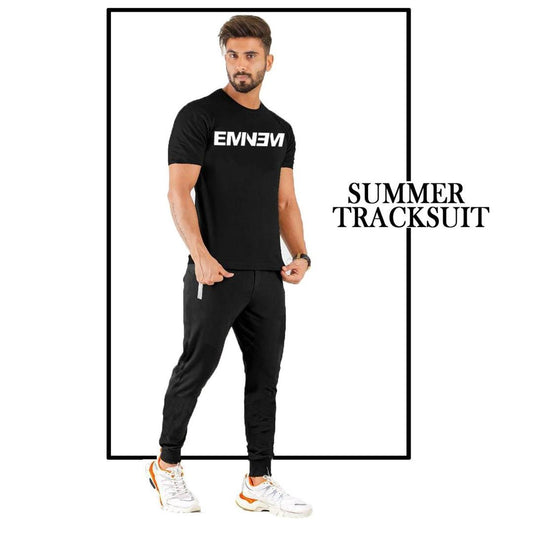 Men's Cotton Printed Track Suit.
