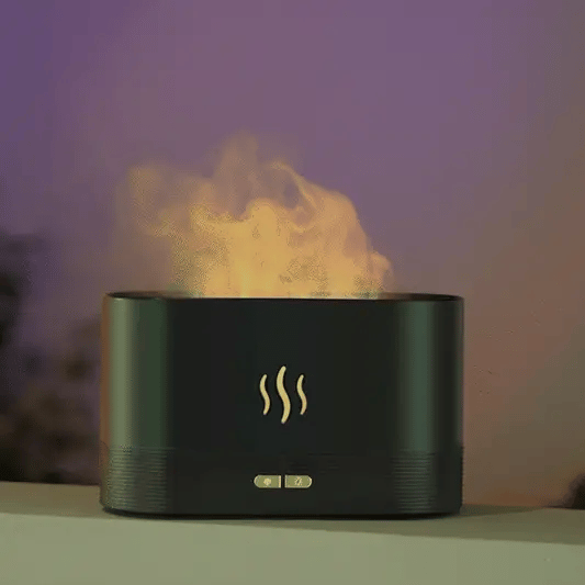 RGB Flame Humidifier and Aroma Diffuser (FREE HOME DELIVERY)