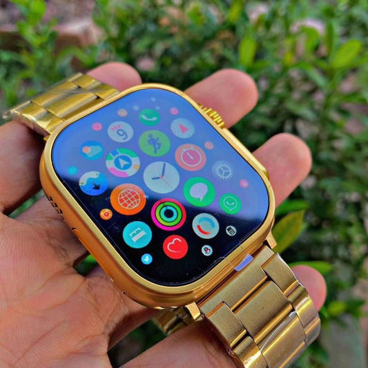 Smart Watch - Series 10 24K Golden Editor Eid Mubarak