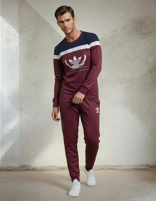 Men And Women's Dryfit Fleece Hoodie Track Suit - 2 Pcs